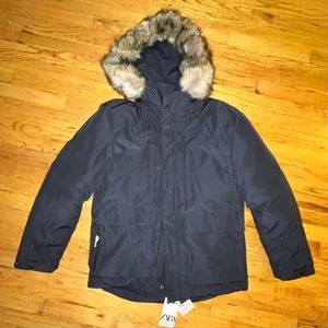 Zara Puffer Overfill Water-Repellent Jacket